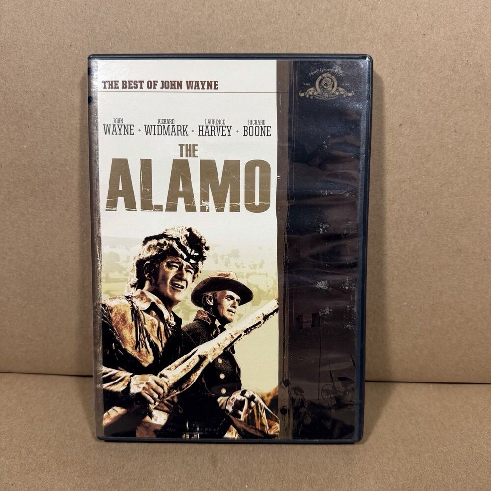 The Alamo DVD with John Wayne Classic Western 1960